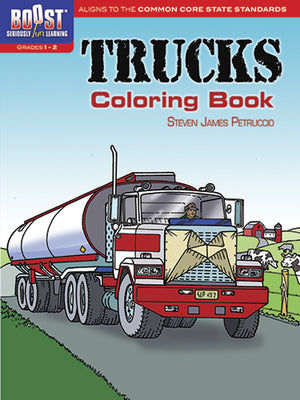 BOOST Trucks Coloring Book (BOOST Educational Series)