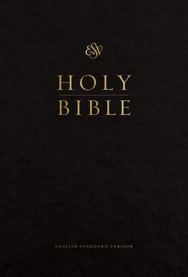 ESV Pew and Worship Bible, Large Print (Black)