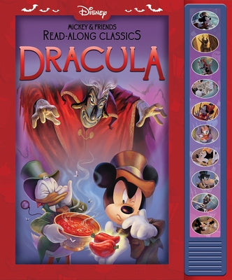 Disney Mickey Mouse and Friends Read-Along Classics  Dracula Interactive Sound Book  Press Buttons to Hear Story Read Aloud - PI Kids