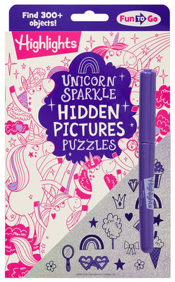 Unicorn Sparkle Hidden Pictures Puzzles (Highlights Fun to Go)